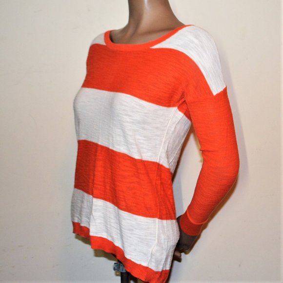 Express Long Sleeve Striped Sweater Sz X-Small - Picture 3 of 3